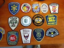 Obsolete & rare 28 Security patches private collection up for sale- Boston area