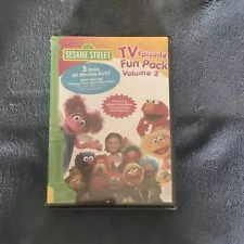 Sesame Street - TV Episode Fun Pack, Vol. 2 [DVD] 3 Dvds 60 Minutes Each!! RARE!