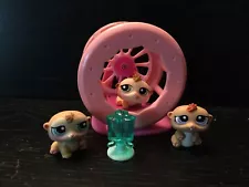 Littlest Pet Shop Petriplets baby Hamsters #1477- 1478- 1479