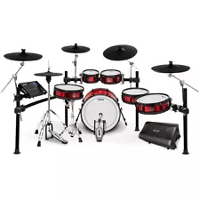 Alesis Strike Pro SE Electronic Drum Set and Simmons DA2110 Drum Set Monitor