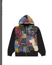 Supreme FW22 Patchwork Full Zip-Up Hoodie Large No 2 Are Alike 1-of-1 Grail