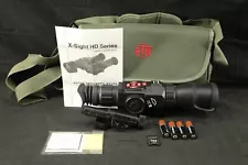 ATN X-Sight infared Night Vision Thermal Scope 5-18x67mm & Case With HD IR