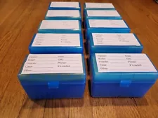 (10) Berry's plastic Ammo Boxes, #410, 30/06, Berrys