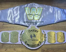 OFFICIAL WWE PURPLE WINGED EAGLE WORLD CHAMPIONSHIP REPLICA WRESTLING BELT