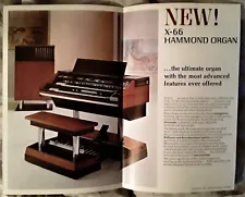 Hammond X-66 Organ Sales Brochure