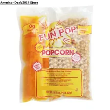 Gold Medal Funpop Popcorn kits, for use with 4 oz. Poppers (36 kits per case)