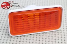 Chevy GM Front Fender Amber Side Marker Lamp Light Lens Bulb Housing New (For: 1968 Buick LeSabre)