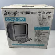 Broksonic 9" CRT TV/DVD Combo Gaming CCVG-297 NIB