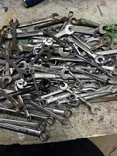 lot of 78 wrenches Mixed Craftsman Husky Kobalt And Other Brands