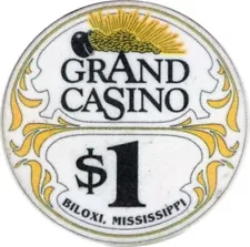 Biloxi Grand Mississippi Casino chip set, VERY RARE