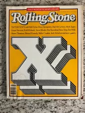 Rolling Stone Magazine Issue 512, Nov 5 - Dec 10, 1987, Twentieth Anniversary