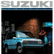 1989 Sizuki Sidekick Convertible Hardtop Dealer Sales Brochure - New!