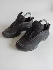 Women's Nike Air Max 97's - Triple Black - Size UK 5.5