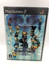 Kingdom Hearts II Final Mix+ Playstation 2 limited edition w clear slipcover 2CD