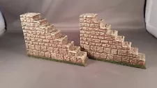 Miniature Building Authority Town Wall Series 10163 TWO Stairs