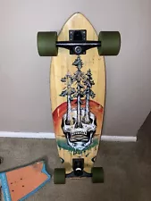 Sector 9 Bamboo Ft Point Cruiser Gullwing Trucks 34” Longboard Skateboard 70mm