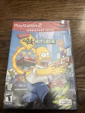 The Simpsons: Hit & Run Greatest Hits (Sony PlayStation 2)PS2 New Factory Sealed