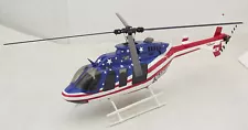 470 Stars&Stripes B 407 ARF RC Helicopter Pre-Painted Fuselage 470 Size KIT