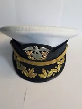 Us Navy Officer Visor Cap, US Navy Commander captain Rank Cap - USA Cap