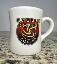 Waffle House Coffee Restaurant Ware Tuxton Coffee Mug White Swirl Pattern