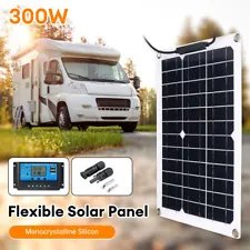 300W Flexible Solar Panel Bendable 12V for RV Boat Marine Caravan Campervan