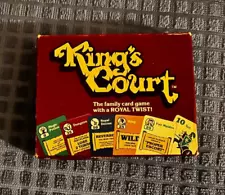 1983 KING'S COURT - FAMILY CARD GAME with a ROYAL TWIST!