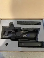 Trijicon TA31-D-100554 ACOG 4x32 BAC ECOS Riflescope with Trijicon RMR