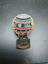 Paris Las Vegas Hot Air Balloon Lapel Pin