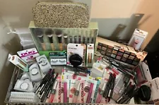 WHOLESALE LOT 100 PIECES MIXED MAKEUP EYESHADOW PALLETS EYELASHES MAKEUP BRUSHES