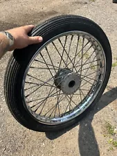 Ted 1 Harley Shovelhead Sportster FX FXR Single Disc Front Wheel 21 Inch Chopper