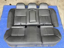 2006-2016 Chevy Impala GM Rear Seat Black Leather Bench Sedan OEM #3101M