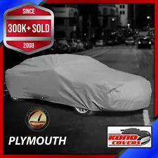 PLYMOUTH [OUTDOOR] CAR COVER ?? 100% Waterproof ?? 100% All-Weather ?CUSTOM?FIT