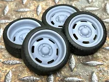 Resin 21/20 Inch “Pontiac GTO Rally 1” Model car Wheels/Tires 1/24 scale