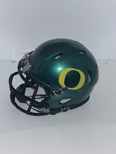 Oregon Ducks Riddell Speed Mini Helmet Loose Unsigned Green NCAA Football