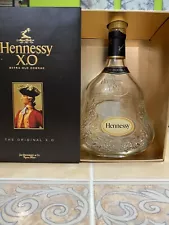 Hennessy XO Extra Old Cognac 750ml Empty Collectible Bottle w/ Box