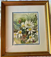 watercolor paintings original flowers