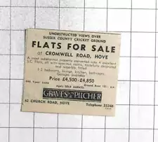 1962 Flats For Sale At Cromwell Road Hove From £4500