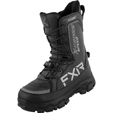 FXR X-Cross Speed Snowmobile Boots Insulated Black Ops SIZE 7 (230701-1010-40)