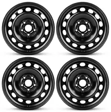 New Set of 4 16" x 6.5" Steel Wheel Rim 2012-2019 for Volkswagen Beetle Passat