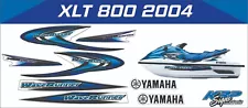 YAMAHA WAVERUNNER XLT 800 2004 Graphics / Decal / Sticker Kit CUSTOM BLUE