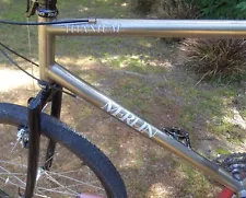 1990 Merlin 26 Titanium MTB Hand Made in USA, Fits Medium-Large riders Cyclocros