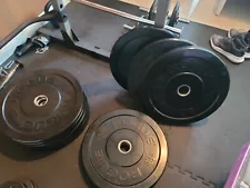 New ListingRogue Fitness HG 2.0 Bumper Plates Set 170 LB (2x of 35, 25, 15, 10), Good Cond