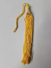 1972 Graduation Tassel Yellow/Gold