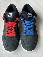 Nike Men's SB Dunk Low 'Polaroid' Sneakers Size 9.5 Men's