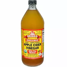 Bragg Apple Cider Vinegar Organic Raw Unfiltered with Mother 32 fl oz Pack of 1