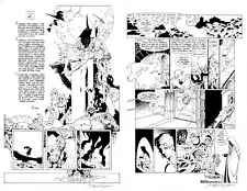 P. Craig Russell ELRIC: STORMBRINGER original comic art - Issue #4 Pages 13 & 14