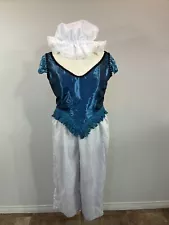 Les Miserables 43” Blue Ladies Night Top Bloomers Bonnet Regency Imperfections