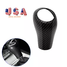 For Mercedes-Benz W204 C250 C300 Carbon Fiber Gear Shift Knob Decor Trim