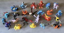 Lot of 24 Pokemon Mini Figures 1" Characters Action Figures 2006 R/LW Toys