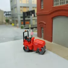 1/87 HO Scale Custom Built 4 Ton Vibratory Asphalt Roller